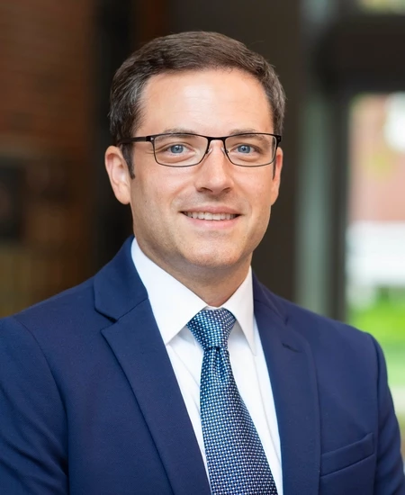 A picture of David Parsley taken in the hallway of RGAN at University of Kentucky